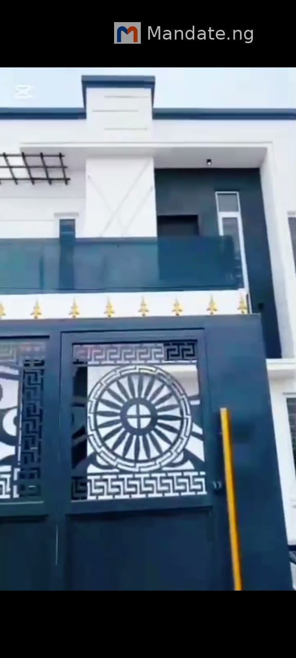 Beautiful 4-Bedroom Semi Detached Duplex with Swimming Pool in Ojokoro For Sale in in Nureni Yusuf estate, kola, Ojokoro, Lagos Isheri Olofin Lagos photo 3