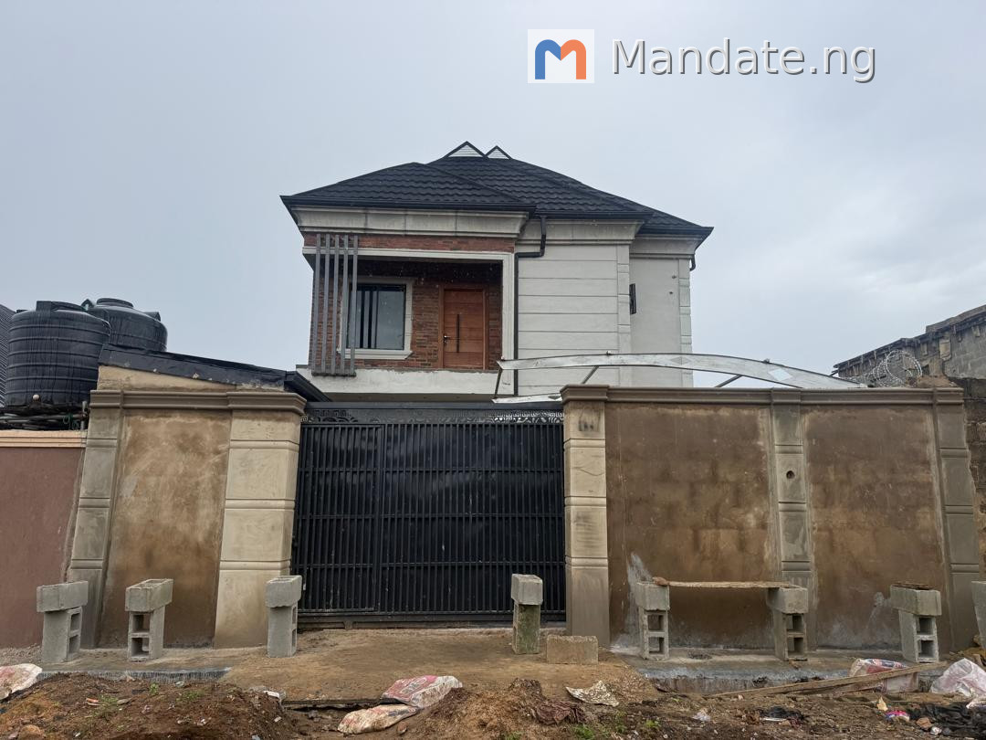 New Built 4 Bedroom Duplex for Sale in Alagbado For Sale in at Area-1 Estate Salolo Alagbado, Alagbado Peace Estate Lagos photo 1
