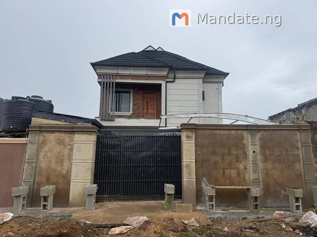 New Built 4 Bedroom Duplex for Sale in Alagbado For Sale in at Area-1 Estate Salolo Alagbado, Alagbado Peace Estate Lagos photo 2