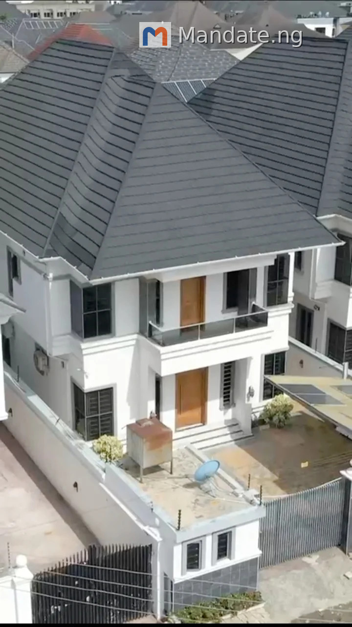 Fully Detached 5 Bedroom Duplex in Osapa London For Sale in at Kazeem Eletu Street, Canal West Estate, Osapa London Osapa London Lekki Lagos photo 1