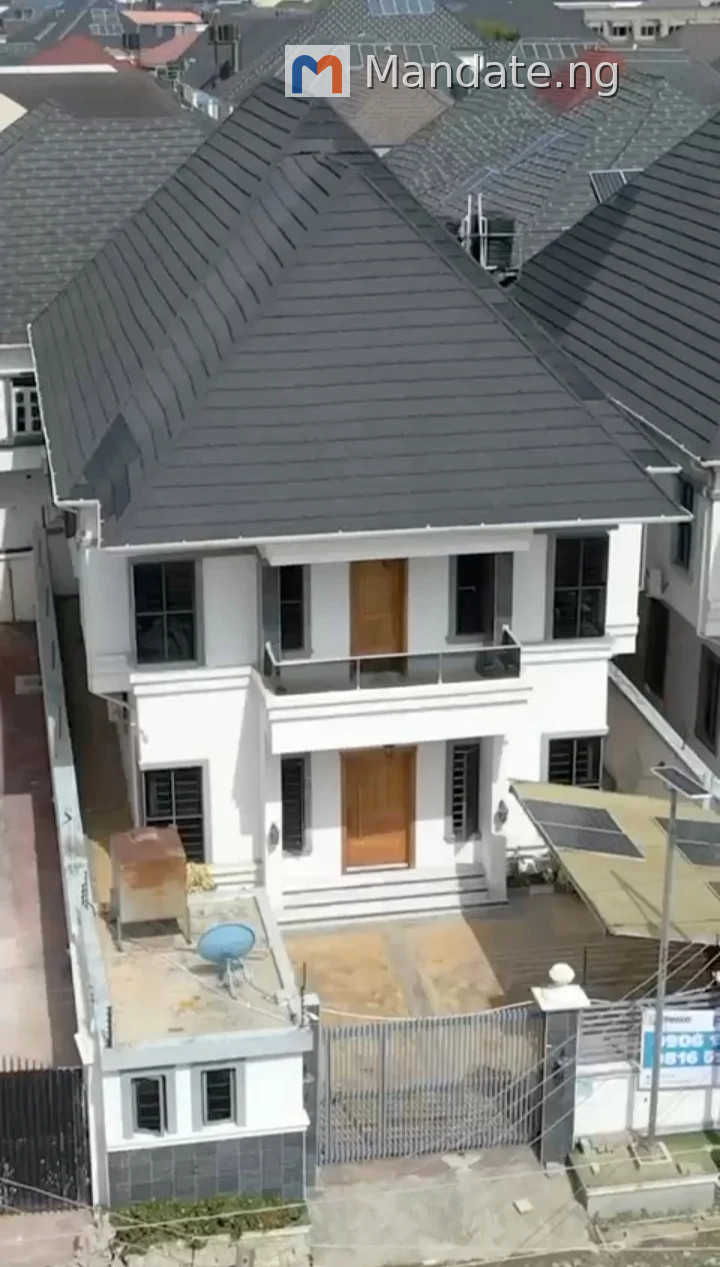 Fully Detached 5 Bedroom Duplex in Osapa London For Sale in at Kazeem Eletu Street, Canal West Estate, Osapa London Osapa London Lekki Lagos photo 2