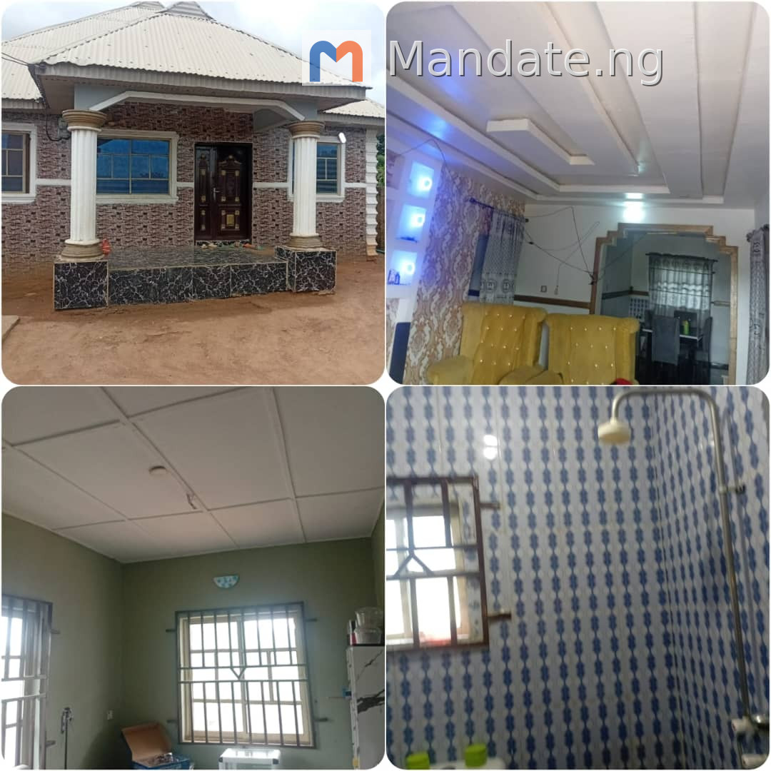 2-Bedroom Flat + Room & Parlour Self-Contain for Sale in Ilorin For Sale in Off Omowunmi Estate Road, After Afon Junction, Ogbodoroko, Ilorin Ilorin Kwara photo 2