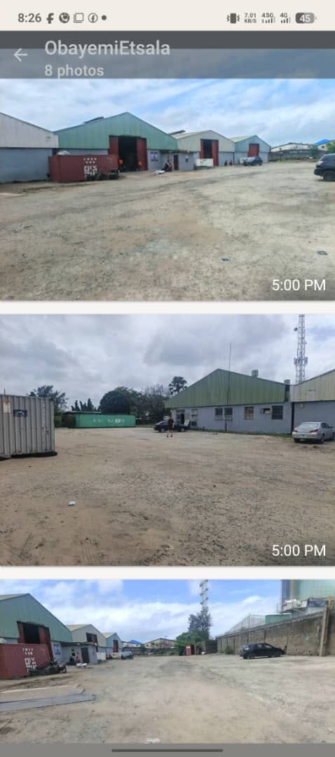 5 Bay Warehouse at Navy Town, Alakija on 4.7 Acre Land For Sale in at Navy town, Alakija Ija FCT photo 2