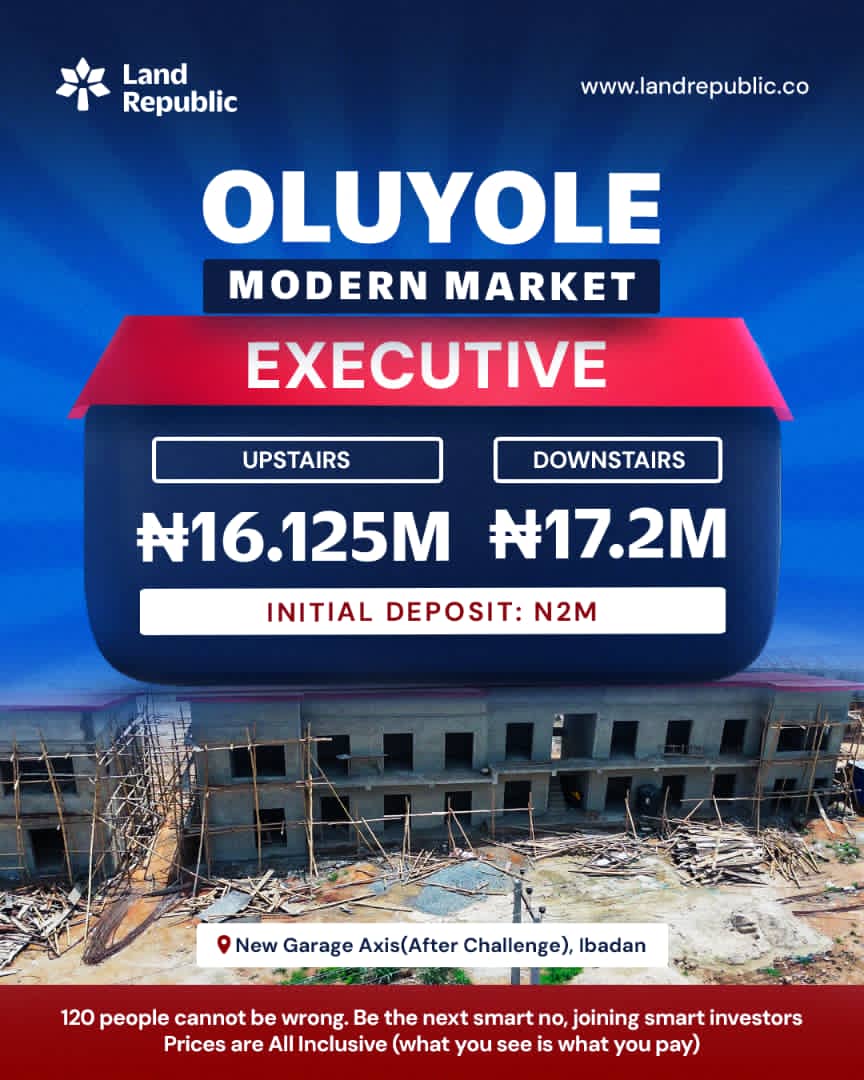 Oluyole Modern Market investment opportunities in Ibadan For Sale in New Garage roundabout, Oluyole LGA, Ibadan Oluyole LGA Oluyole Oyo photo 3
