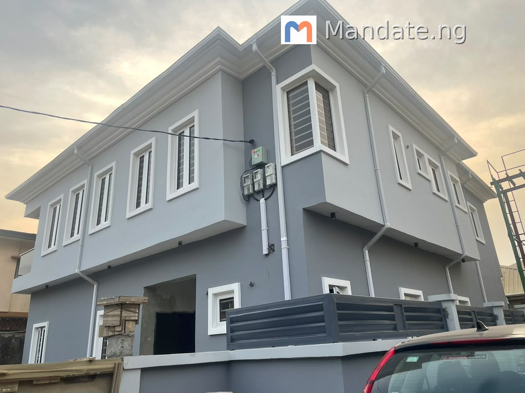 3-bedroom duplex with 4 mini flats in Command Ipaja For Sale in in AN Estate at Command Ipaja off abuleegba, LAGOS Command Ipaja Orange Island Lagos photo 1