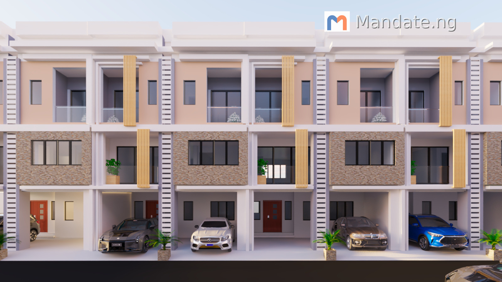 Luxury 4-Bedroom Terrace Duplex in Awoyaya, Ibeju-Lekki For Sale in Situated just 1 minute from the Lekki-Epe Expressway Lekki Epe Epe Lagos photo 1