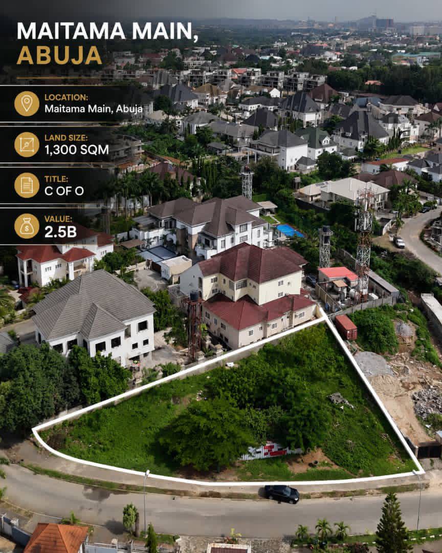 Land for Sale in Maitama, Abuja with Demolishable Duplex For Sale in in Maitama, Abuja Maitama Maitama District FCT photo 3