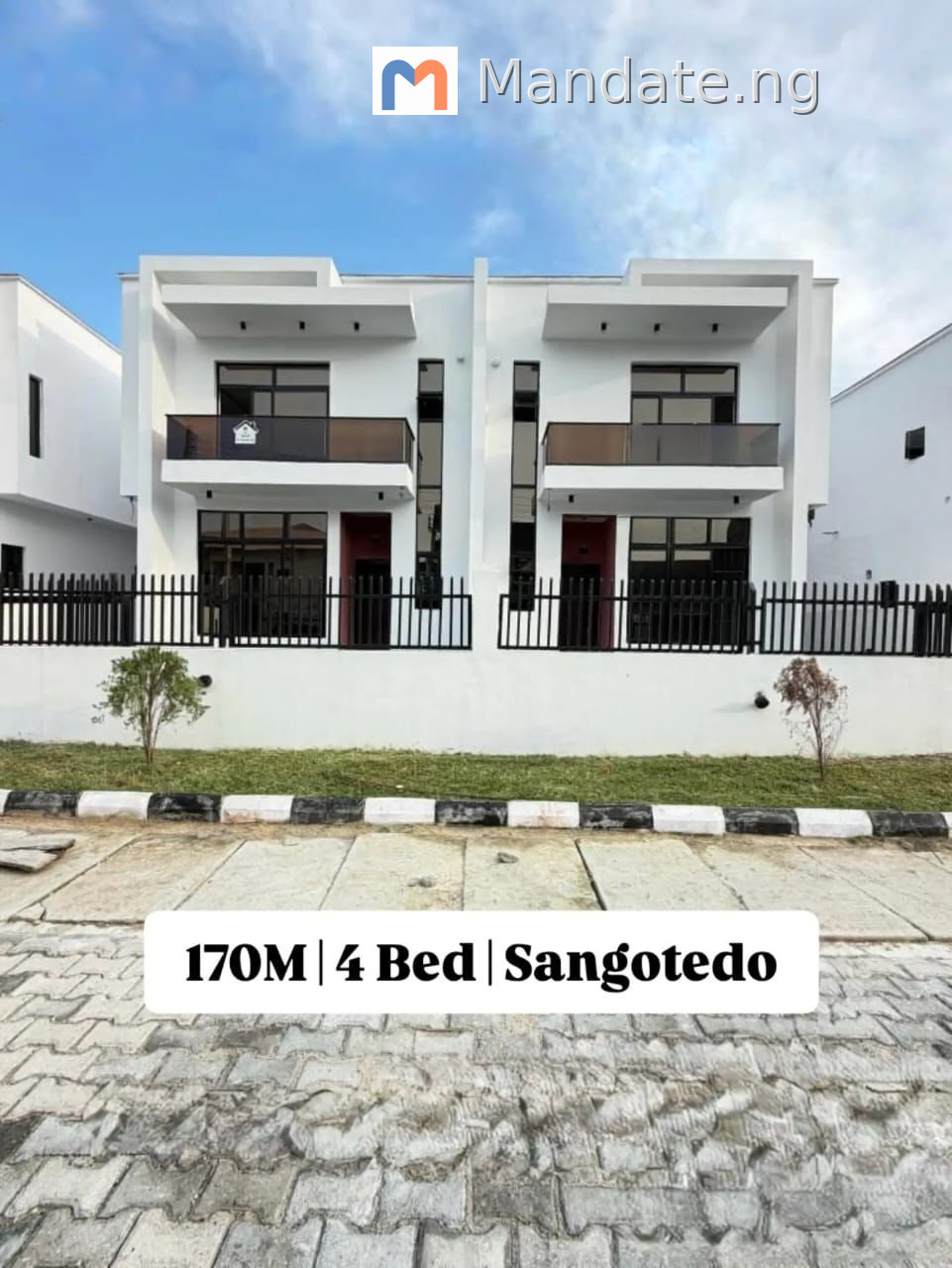 4 Bedroom Semi Detached Duplex for Sale in Sangotedo, Lekki For Sale in in Sangotedo, Lekki Sangotedo Ajah Lagos photo 1