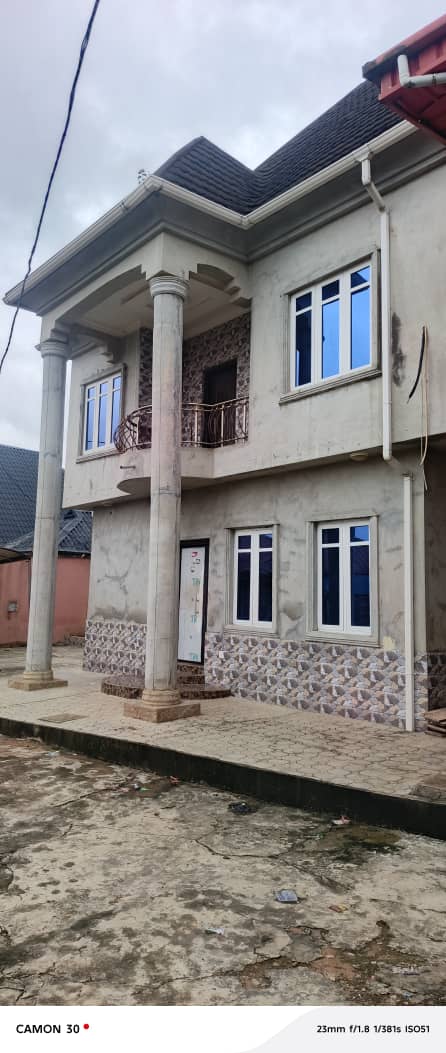 Executive Newly Built 5BRMS Duplex Plus 5 Units of Mini Flats and a Shop For Sale in at Agbenuba via Iyana Odo, Lagos Peace Estate Lagos photo 1