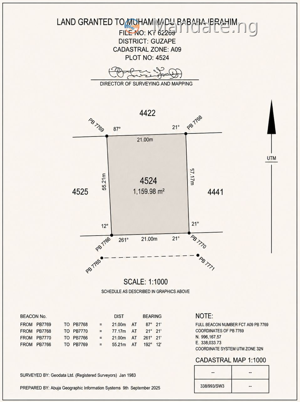 Residential land for sale in Guzape Bala For Sale in in Guzape Bala Guzape Guzape District FCT photo 2