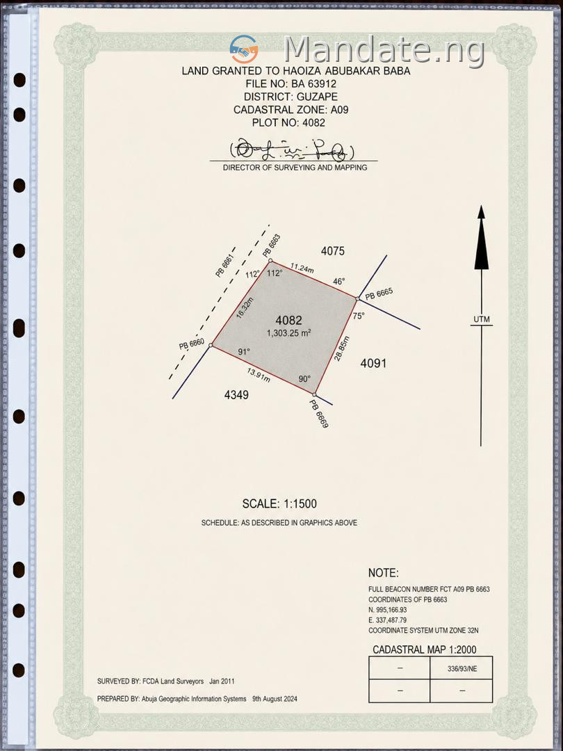 Residential land for sale in Guzape Bala For Sale in in Guzape Bala Guzape Guzape District FCT photo 6