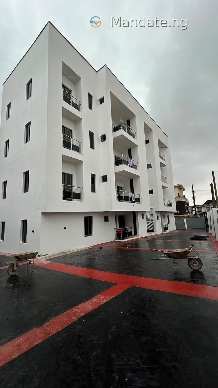 3 and 2 bedroom flats with BQ in Ifako Gbagada For Sale in Kiniun Ifa street Sawmill ifako Gbagada Gbagada Lagos photo 1