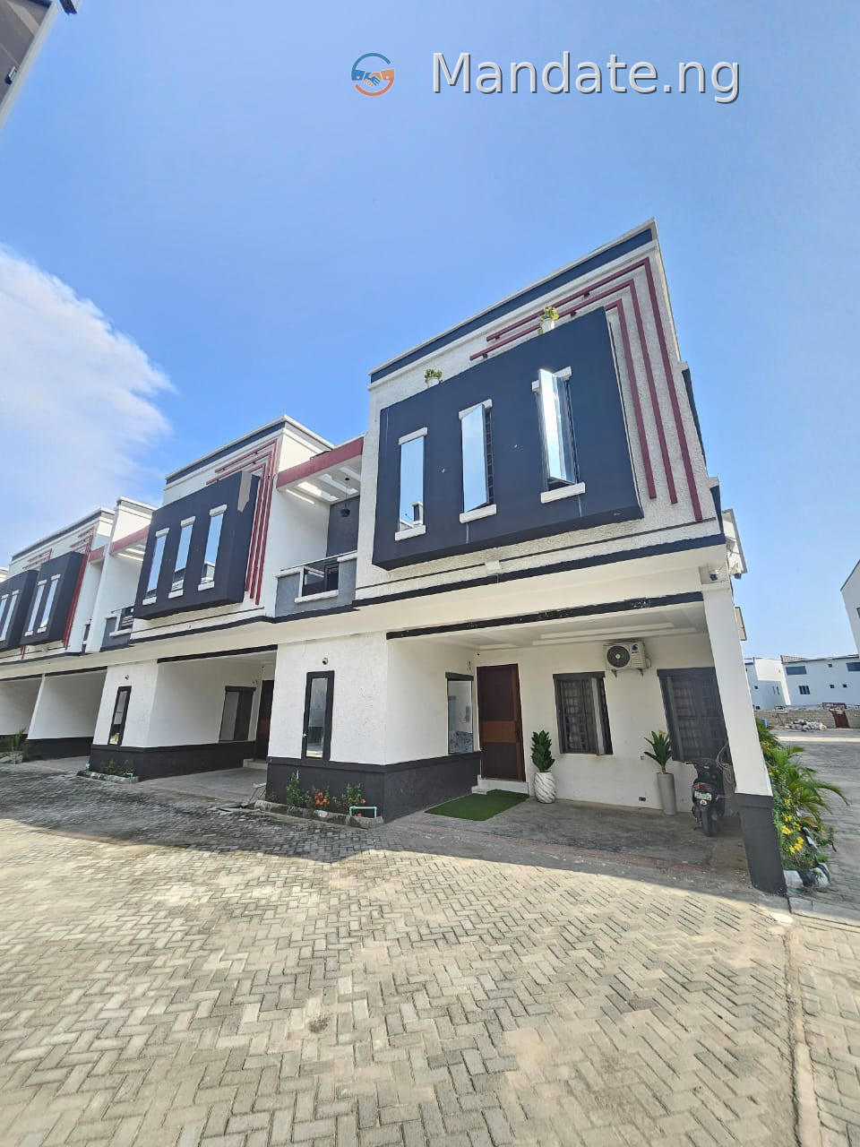 Brand 4 Bedroom Terrace Duplex on 3 floors in Lekki For Sale in at Orchid Road, Lekki Orchid Lagos photo 2