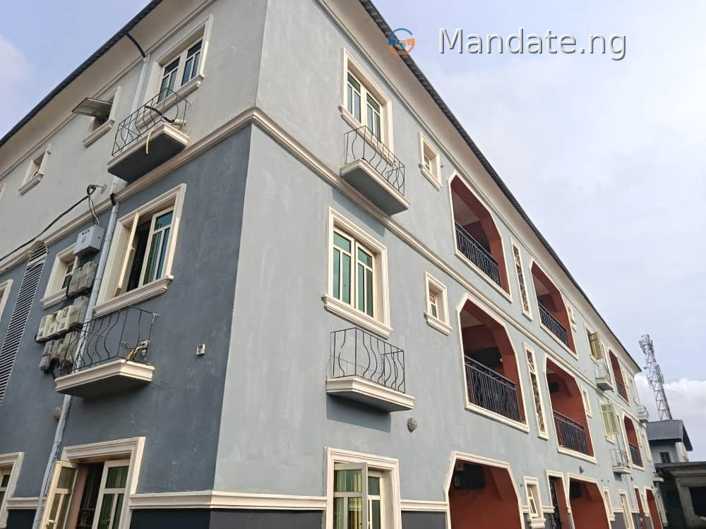 Beautiful & Modern Block of 7 Flats for Sale in Egbeda For Sale in at Akowonjo Egbeda, Lagos Egbeda Peace Estate Lagos photo 1