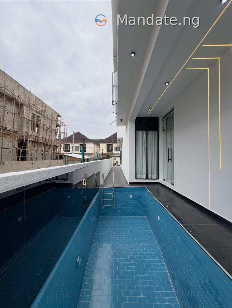 Contemporary 5 Bedroom Detached Duplex for Sale in Lekki For Sale in at Orchid Road, Lekki Orchid Lagos photo 54