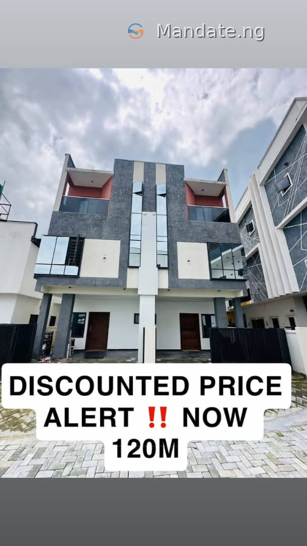 3 Bedroom Semi Detached Duplex for Sale at Atican Beachview Estate, Lekki For Sale in Atican BeachView Estate, Beside Costal Road, Okun Ajah, Lekki Okun Ajah Ajah Lagos photo 1