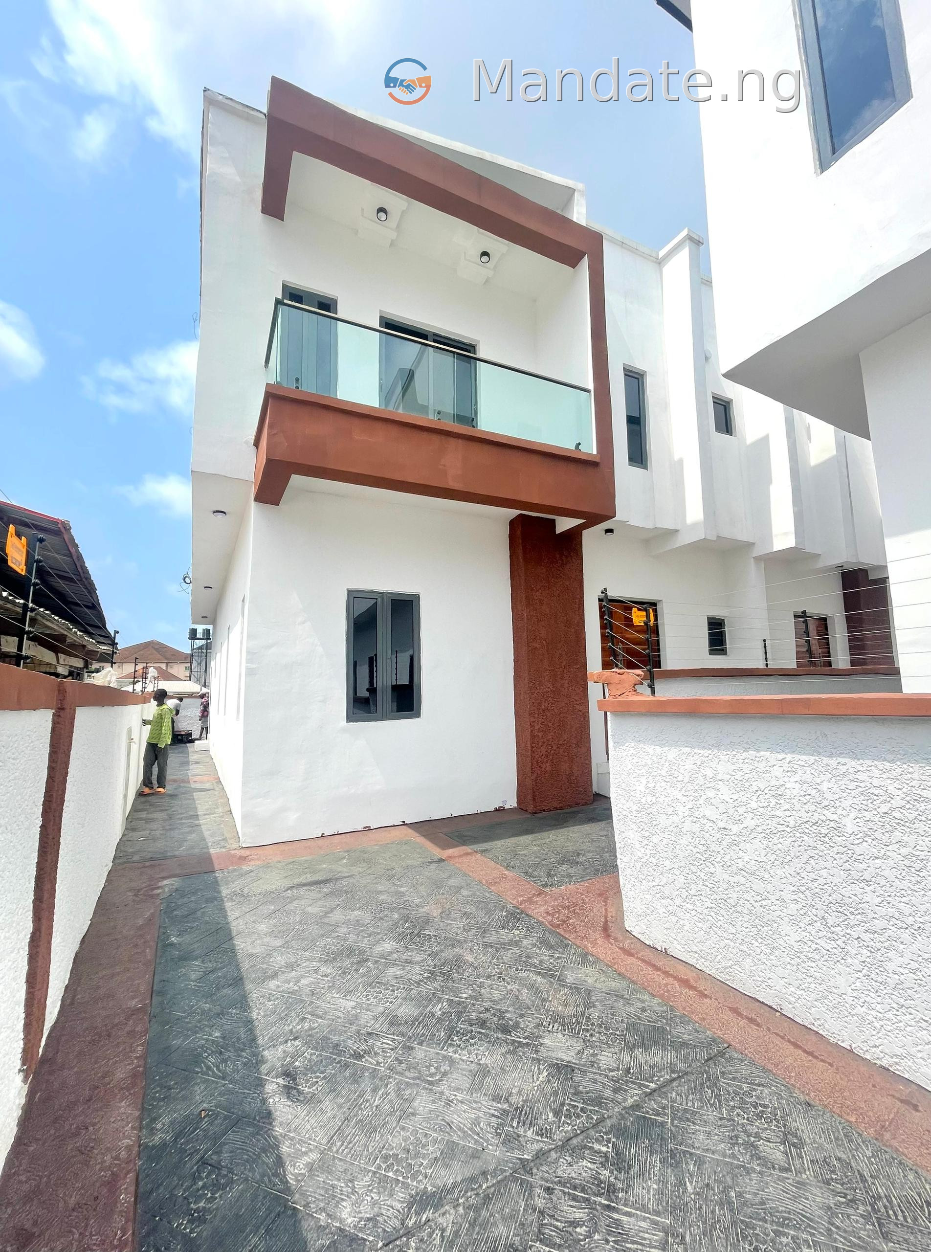 4 Bedroom Semi Detached Duplex with BQ at Abijo For Sale in at Abijo, Lagos Ago Lagos photo 1