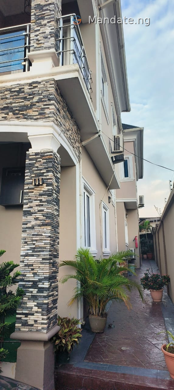4 Bedroom Duplex in Iju Ishaga, Lagos For Sale in at kayode street cele bus stop after Elliott Iju ishaga, Iju Ishaga Ogba Peace Estate Lagos photo 1