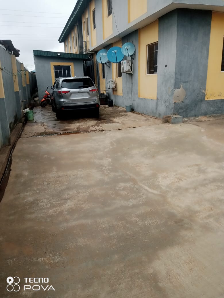 Standard Beautiful and Spacious Block of 10 Flats for Sale at Of Isiba-Oluwo Unity Estate Egbeda Lagos For Sale in off pipeline road close to unity estate, pipeline bus stop, Egbeda Egbeda Alimosho Lagos photo 1
